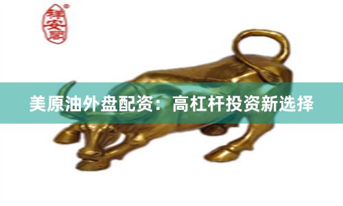 美原油外盘配资：高杠杆投资新选择