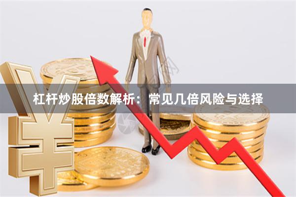 杠杆炒股倍数解析：常见几倍风险与选择